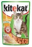 Паучи для кошек Kitekat с курицей в соусе 0,1 кг.